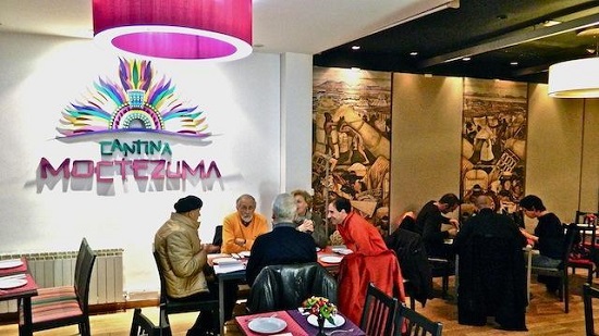 restaurante-bar penacho de 
moctezuma. zona centro, ciudad de m�xico.